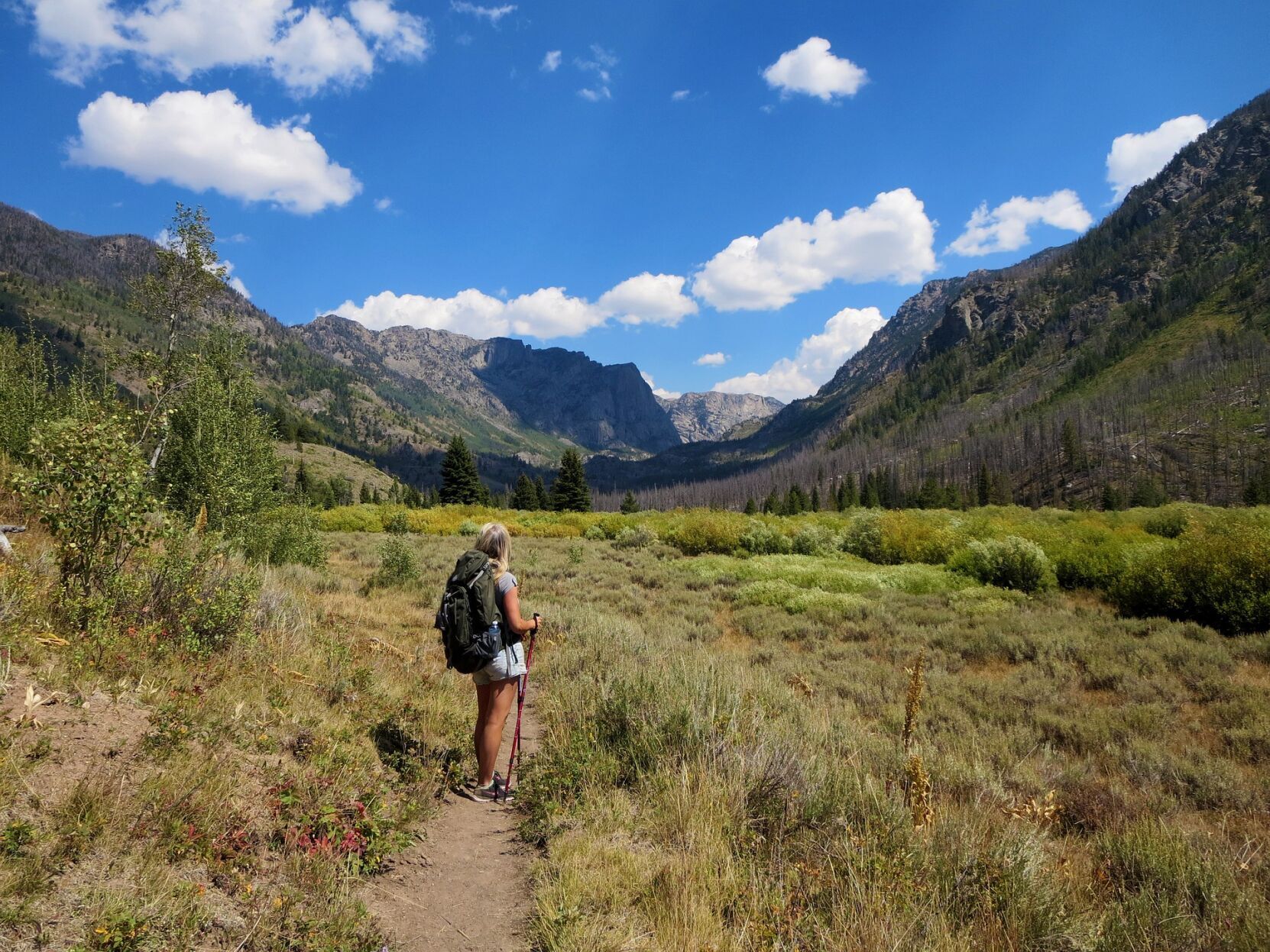 4. Hike in Jackson Hole, Wyoming.